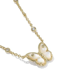 Kendra Scott Cailey Butterfly Short Pendant Necklace