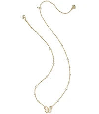 Kendra Scott Cailey Butterfly Short Pendant Necklace