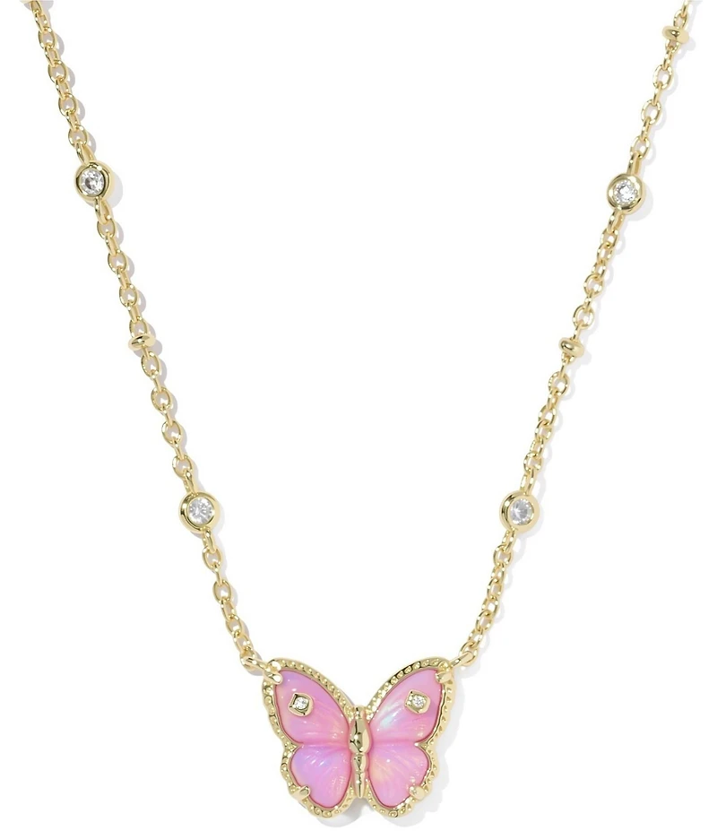 Kendra Scott Cailey Butterfly Short Pendant Necklace