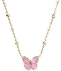 Kendra Scott Cailey Butterfly Short Pendant Necklace