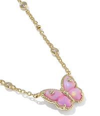 Kendra Scott Cailey Butterfly Short Pendant Necklace
