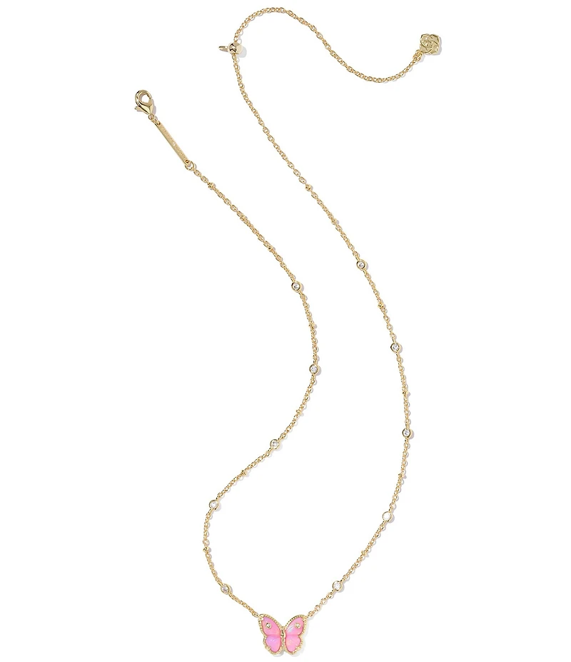 Kendra Scott Cailey Butterfly Short Pendant Necklace