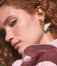 Kendra Scott Cailey Butterfly Statement Stud Earrings