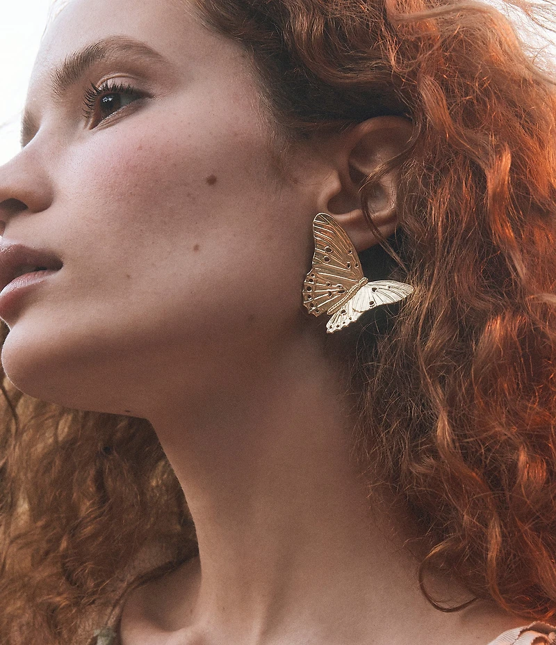 Kendra Scott Cailey Butterfly Statement Stud Earrings