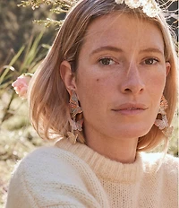 Kendra Scott Cailey Enamel Butterfly Statement Drop Earrings