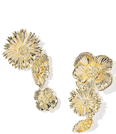 Kendra Scott Cailey Flower Statement Drop Earrings