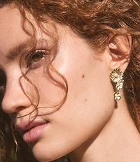 Kendra Scott Cailey Flower Statement Drop Earrings