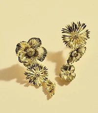 Kendra Scott Cailey Flower Statement Drop Earrings
