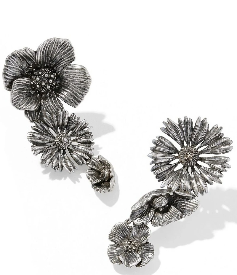 Kendra Scott Cailey Flower Statement Drop Earrings
