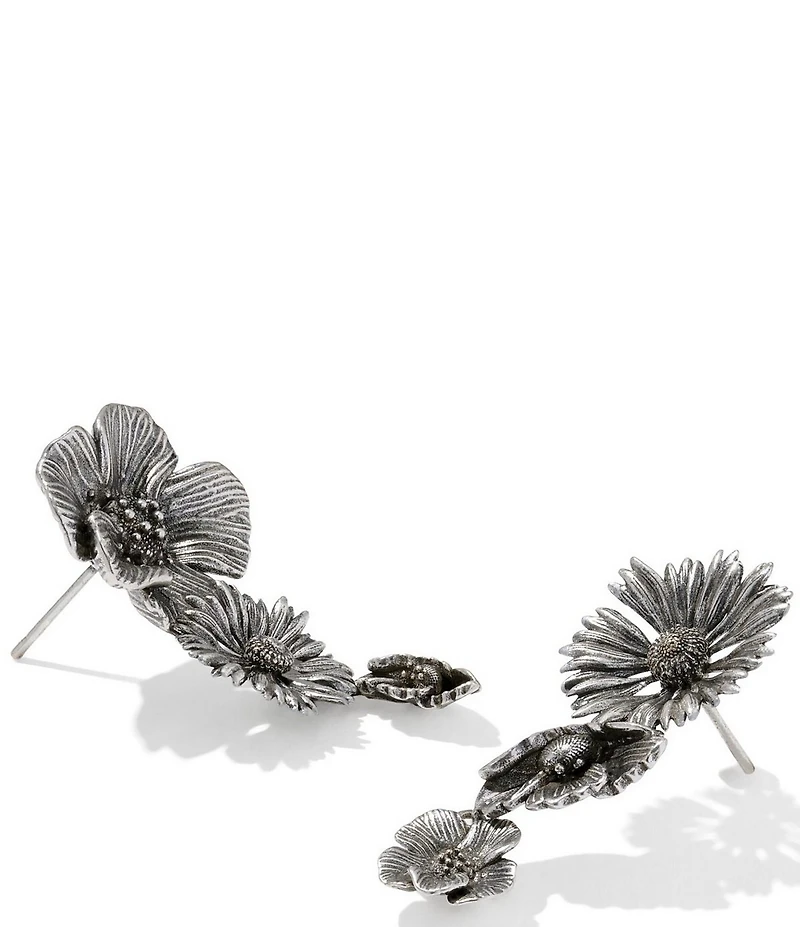Kendra Scott Cailey Flower Statement Drop Earrings