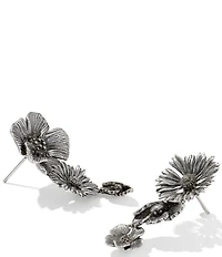 Kendra Scott Cailey Flower Statement Drop Earrings