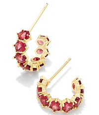 Kendra Scott Cailin Crystal Huggie Hoop Earrings