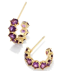 Kendra Scott Cailin Crystal Huggie Hoop Earrings