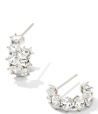 Kendra Scott Cailin Crystal Huggie Hoop Earrings