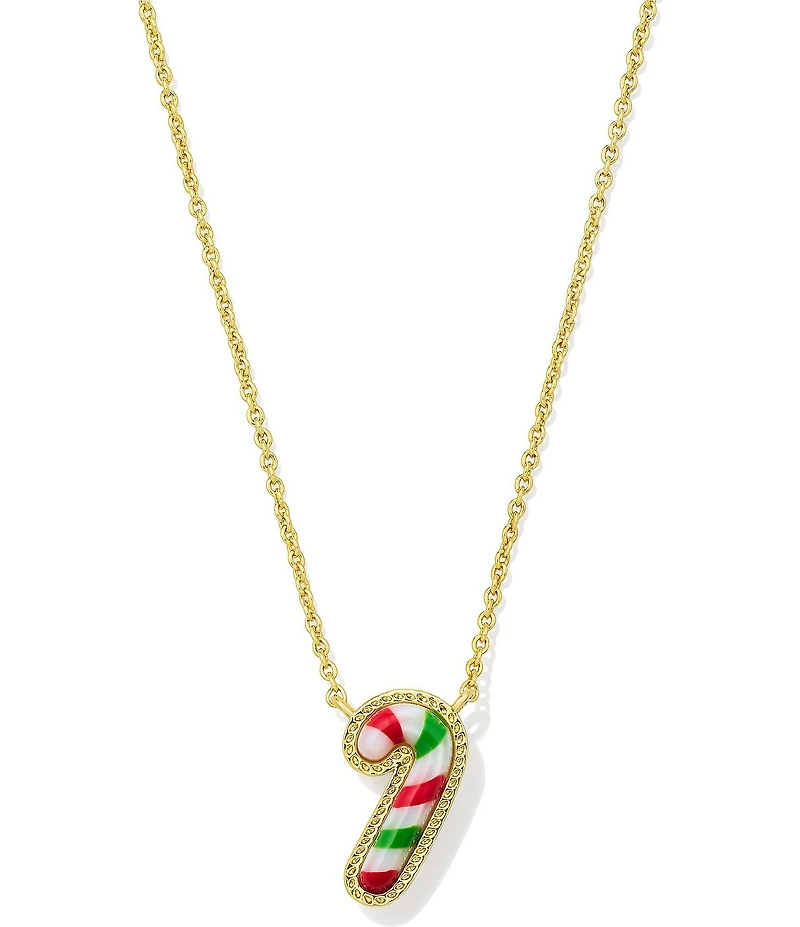 Kendra Scott Candy Cane Short Pendant Necklace
