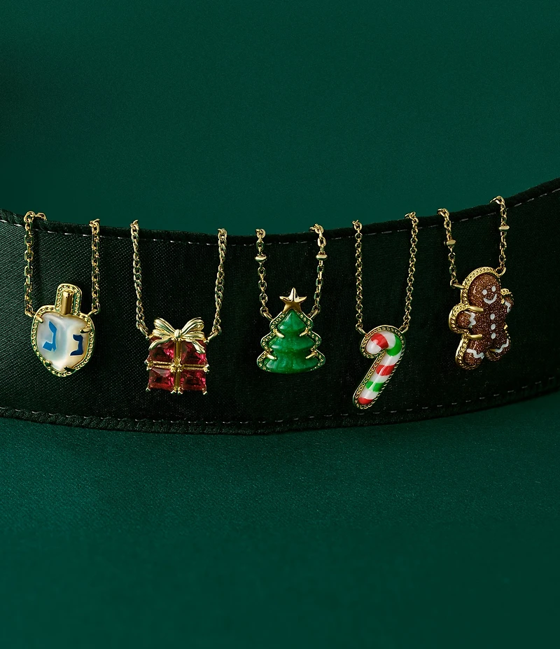 Kendra Scott Candy Cane Short Pendant Necklace