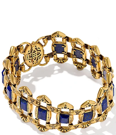 Kendra Scott Catherine Blue Lapis Statement Line Bracelet