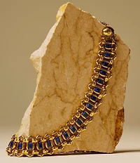 Kendra Scott Catherine Blue Lapis Statement Line Bracelet