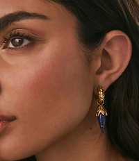 Kendra Scott Catherine Huggie Hoop Drop Earrings