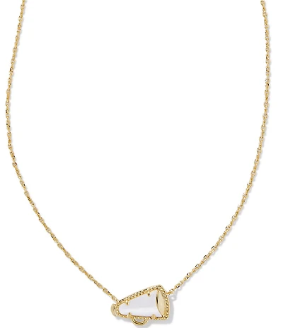 Kendra Scott Cheer Novelty Short Pendant Necklace