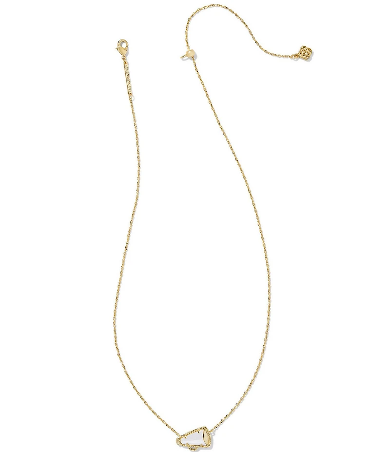 Kendra Scott Cheer Novelty Short Pendant Necklace