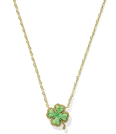 Kendra Scott Clover Short Pendant Necklace