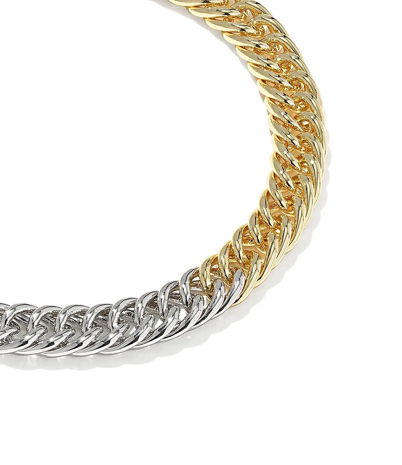 Kendra Scott Colette Two Tone Chain Line Bracelet
