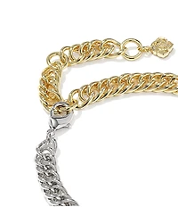 Kendra Scott Colette Two Tone Chain Line Bracelet