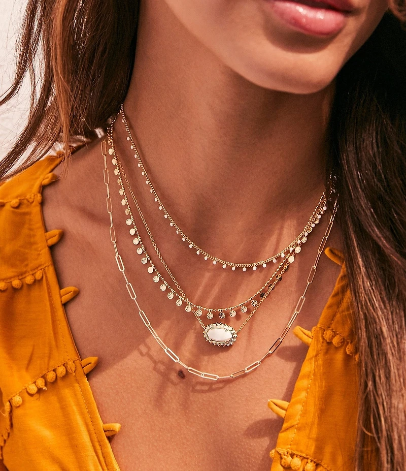 Kendra Scott Courtney Paperclip Chain Necklace
