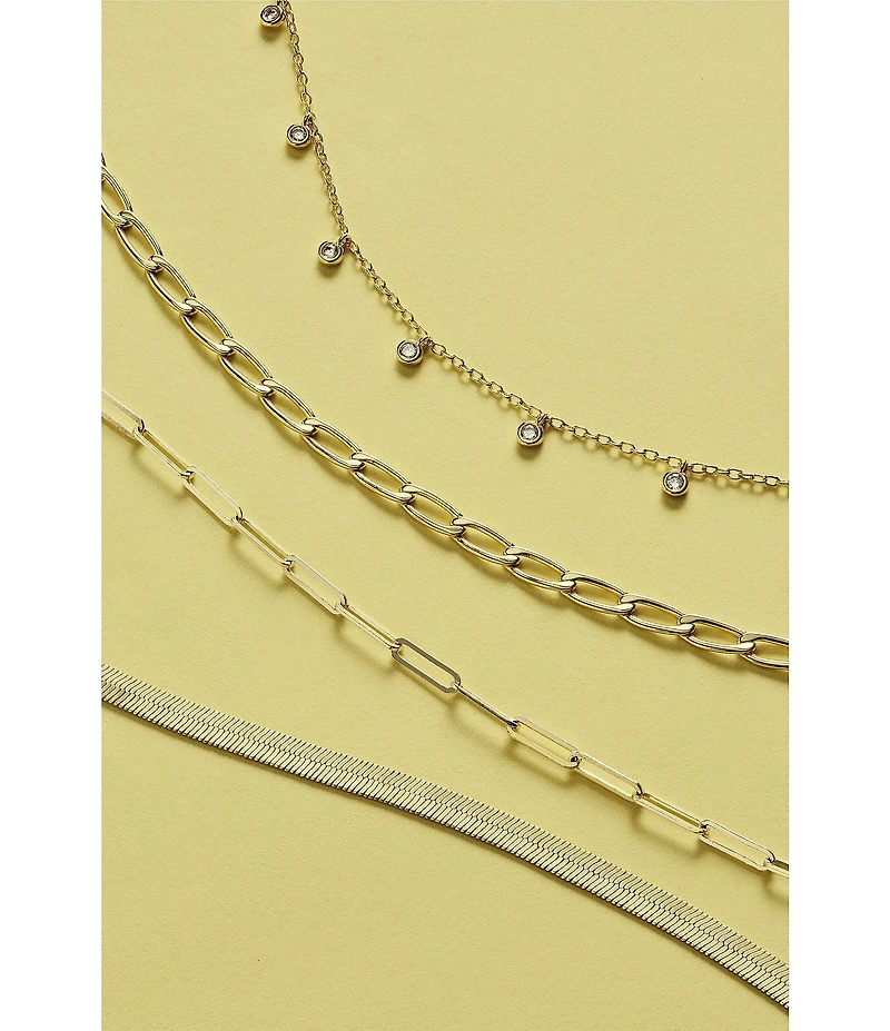 Kendra Scott Courtney Paperclip Chain Necklace