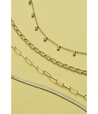 Kendra Scott Courtney Paperclip Chain Necklace