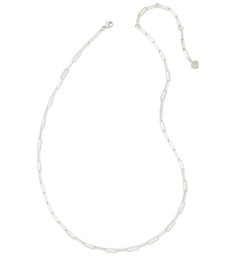 Kendra Scott Courtney Paperclip Chain Necklace