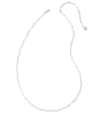 Kendra Scott Courtney Paperclip Chain Necklace