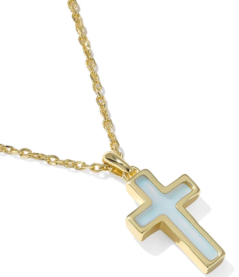 Kendra Scott Cross Short Pendant Necklace