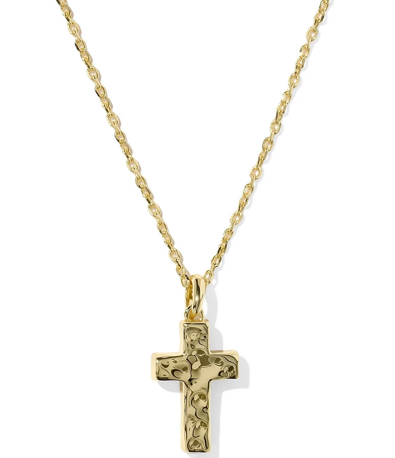 Kendra Scott Cross Short Pendant Necklace