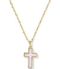 Kendra Scott Cross Short Pendant Necklace