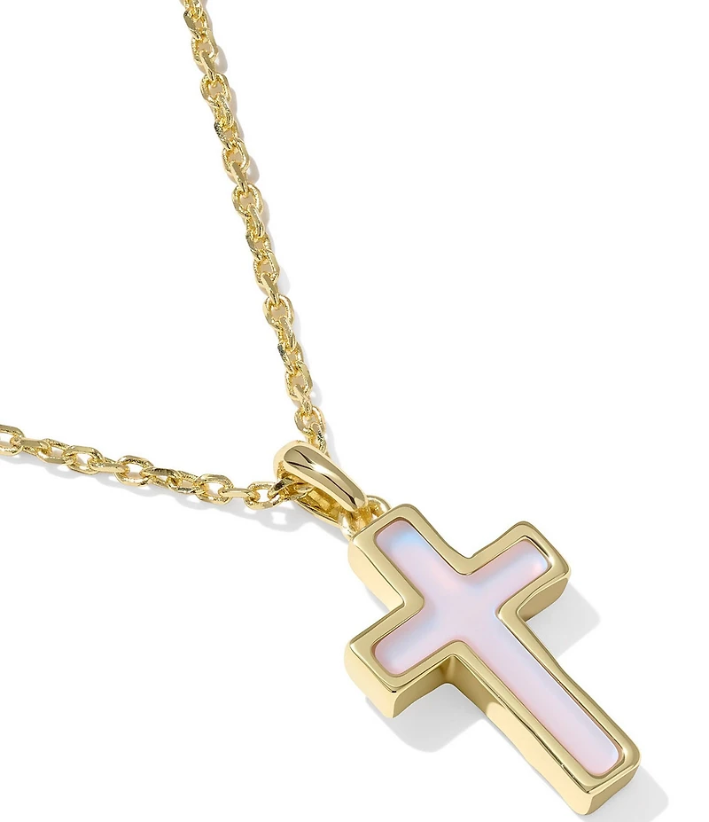 Kendra Scott Cross Short Pendant Necklace