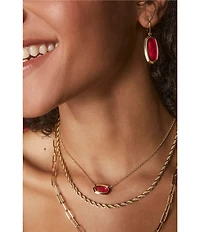 Kendra Scott Dani Bezel Drop Earrings