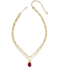 Kendra Scott Daphne Bow Short Multi-Strand Necklace
