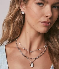 Kendra Scott Daphne Bow Short Multi-Strand Necklace