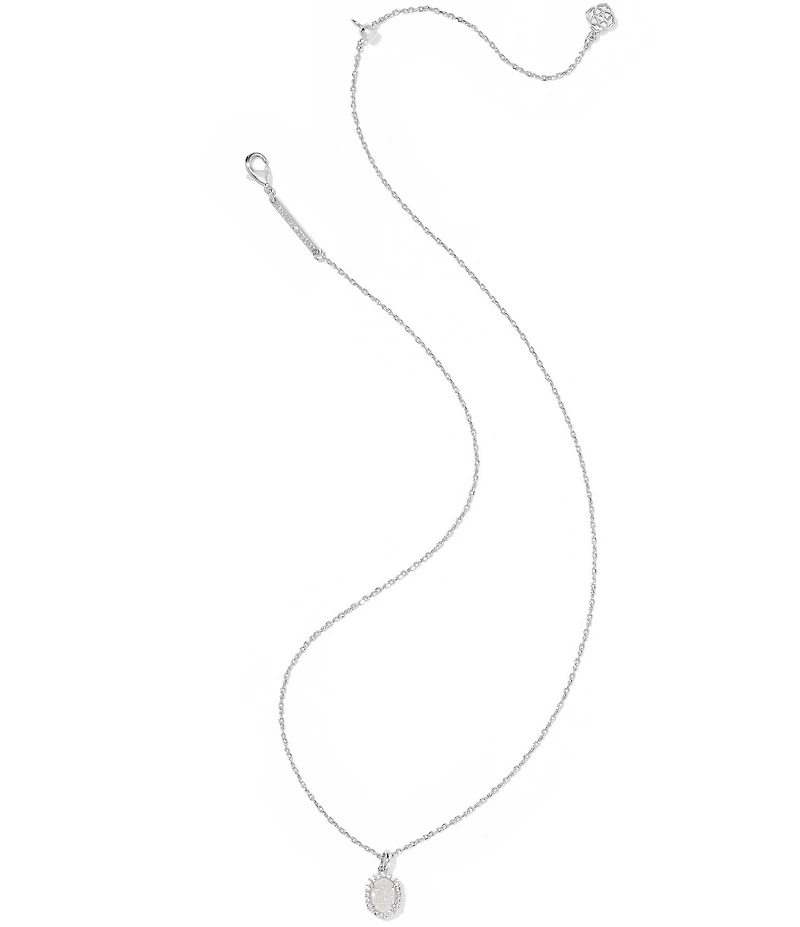 Kendra Scott Daphne Crystal Frame Short Pendant Necklace