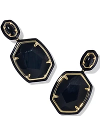 Kendra Scott Daphne Enamel Frame Drop Earrings