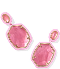 Kendra Scott Daphne Enamel Frame Drop Earrings