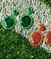 Kendra Scott Daphne Enamel Frame Drop Earrings