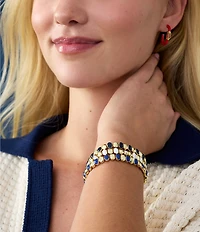 Kendra Scott Daphne Enamel Stretch Bracelet