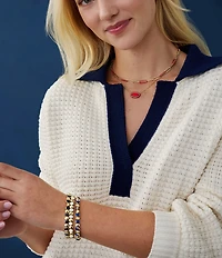 Kendra Scott Daphne Enamel Stretch Bracelet