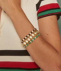 Kendra Scott Daphne Enamel Stretch Bracelet