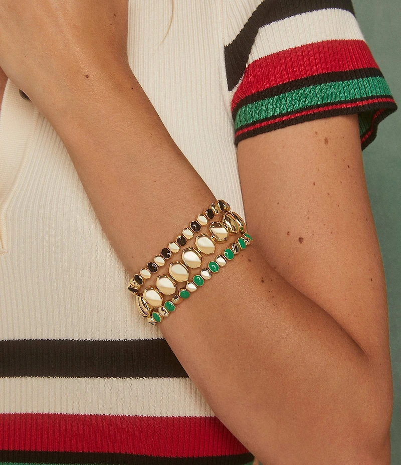 Kendra Scott Daphne Enamel Stretch Bracelet