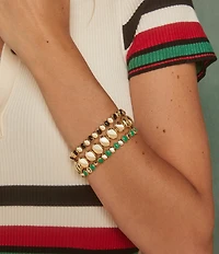 Kendra Scott Daphne Enamel Stretch Bracelet