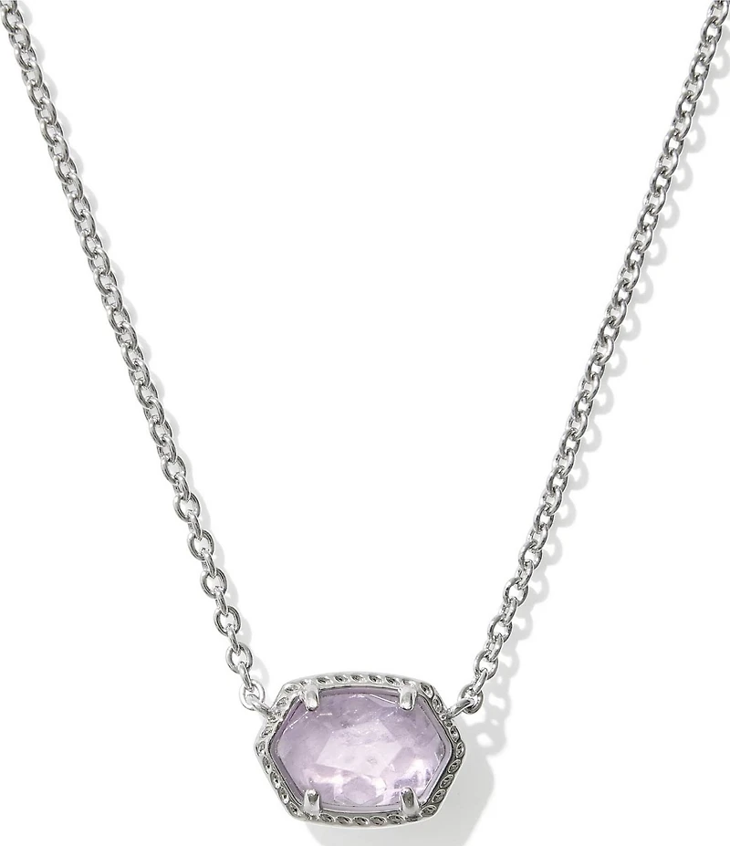 Kendra Scott Daphne Frame Short Pendant Necklace
